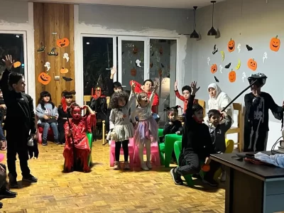 جشن هالویین اکادمی کوروش فر